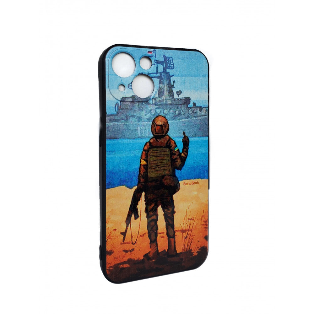 Soft Touch TPU Case with print iPhone 12 – Ship