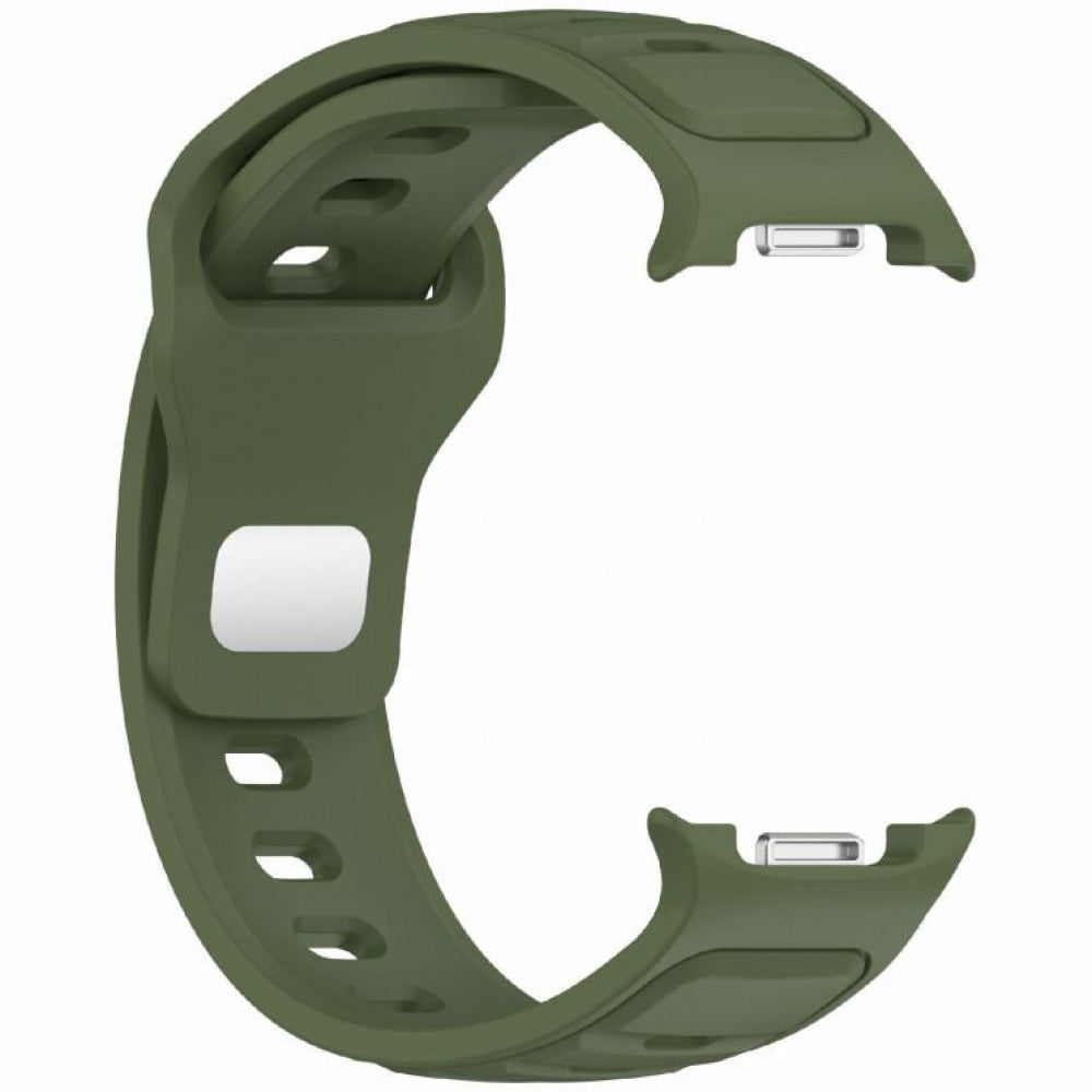 Ремінець Silicone band — Watch 8  — Army Green