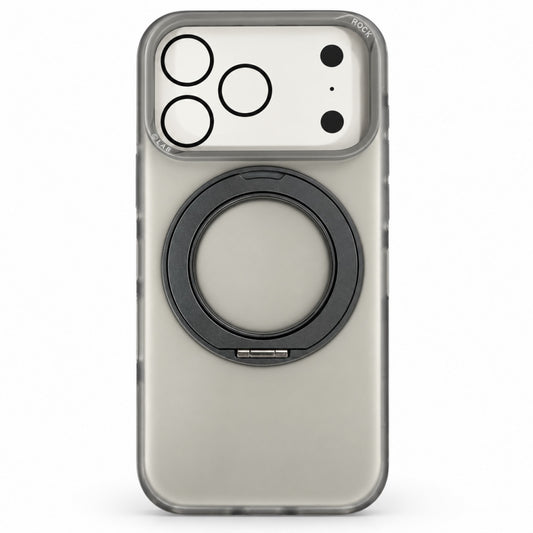 Rock Crystal Classic Rotating Series с подставкой – iPhone 18 Pro – Gray