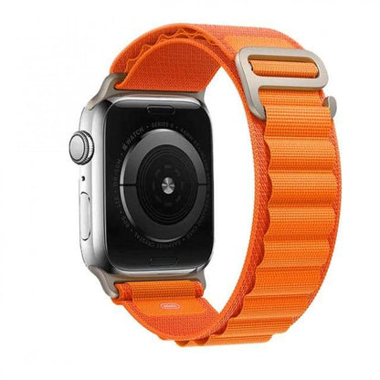 Ремінець Alpine Loop Design Apple Watch 42 mm 44 mm 45 mm 49 mm — Orange