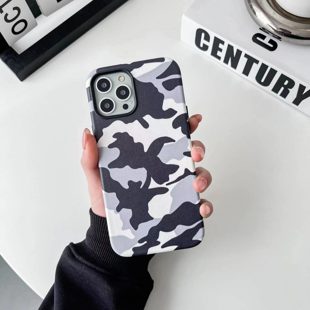 Military Leather Case with MagSafe iPhone 11 Pro 