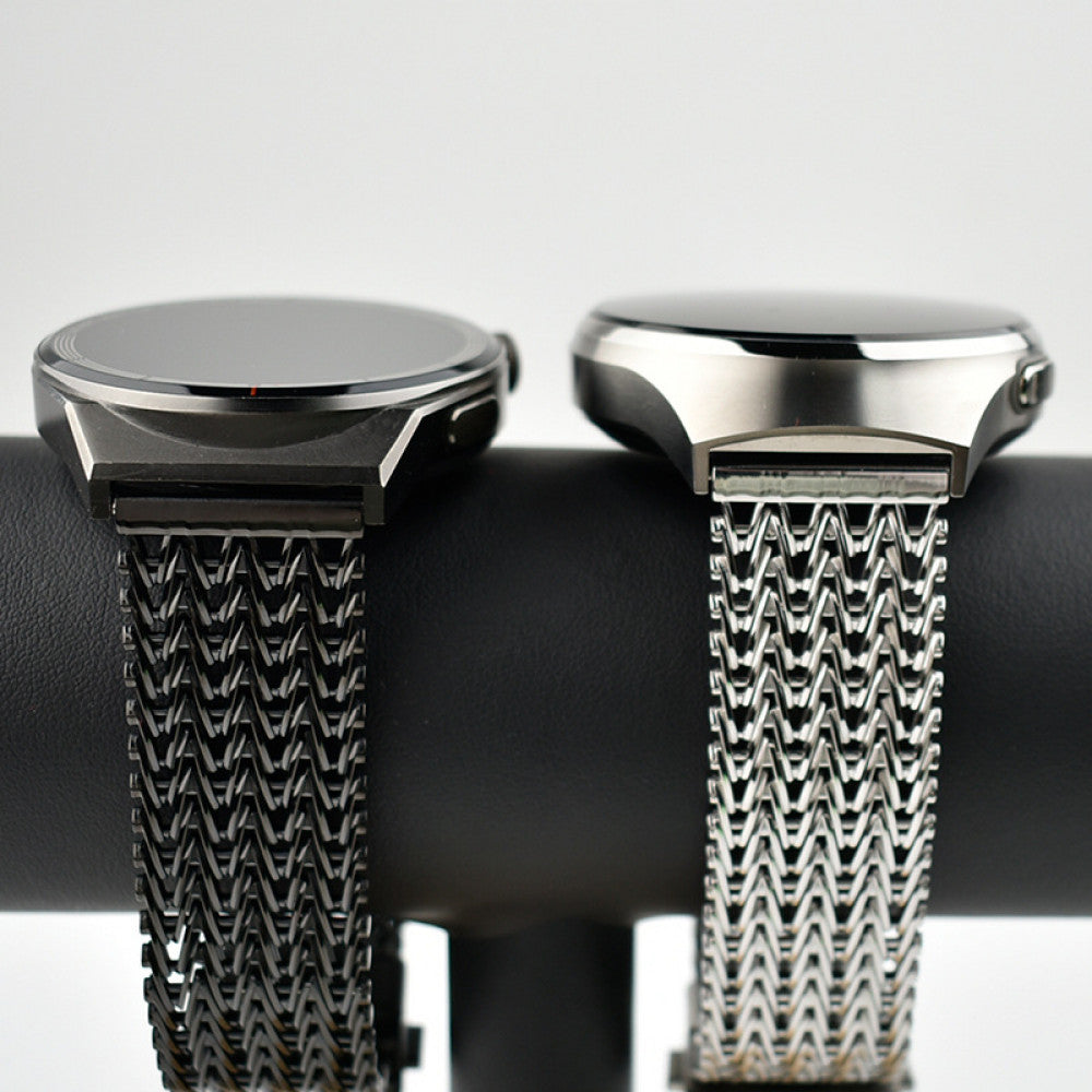 Ремінець W Metal — Універсальний 22 mm Silver