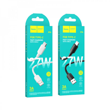 Кабель USB C 2.4A (1m) Hoco X96 — Black
