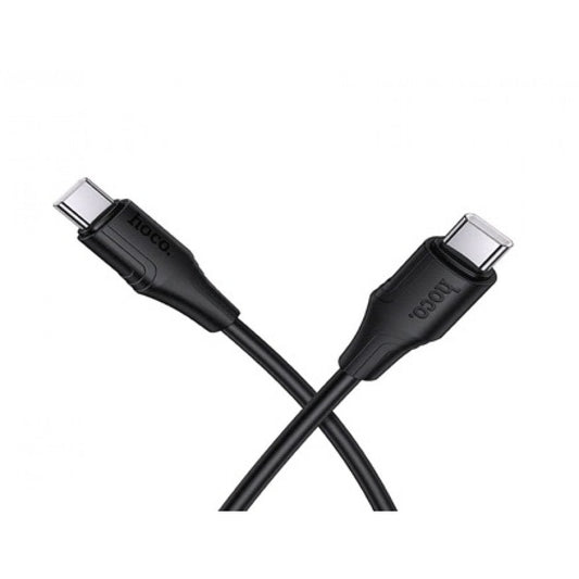 Кабель USB C to C 60W (1m) — Hoco X124 — Black