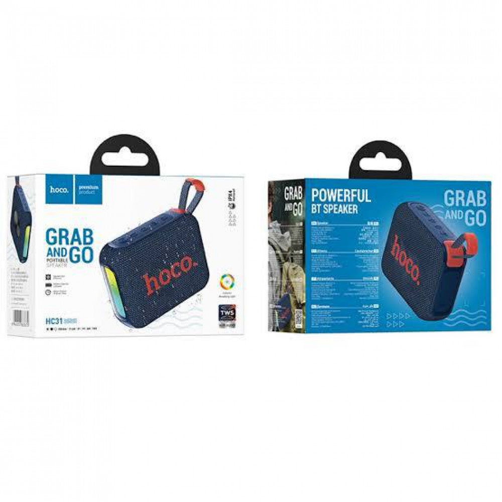 Bluetooth Speaker — Hoco HC31 — Navy Blue