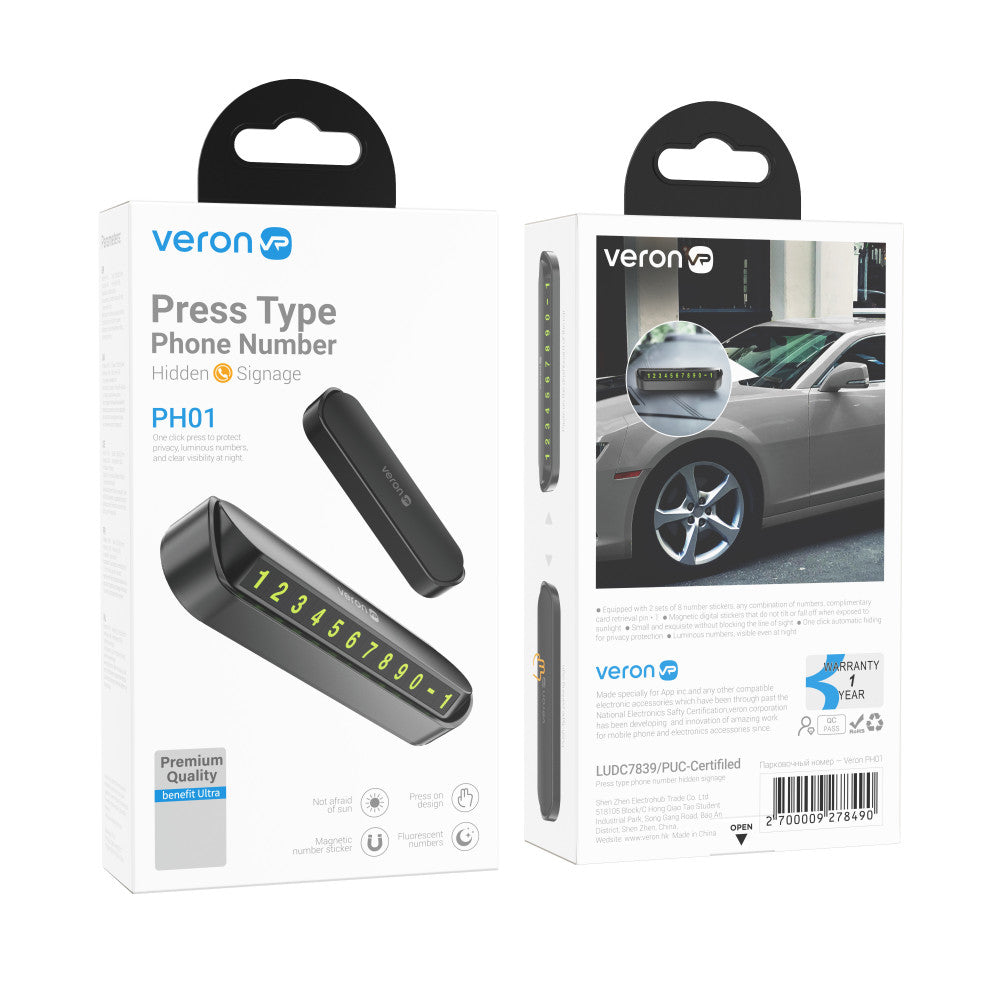 Parking number - Veron PH01