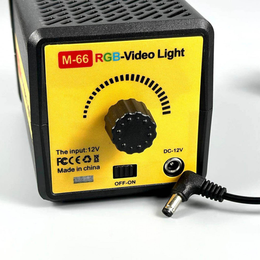 Лампа видеосвет LED M-66 RGB