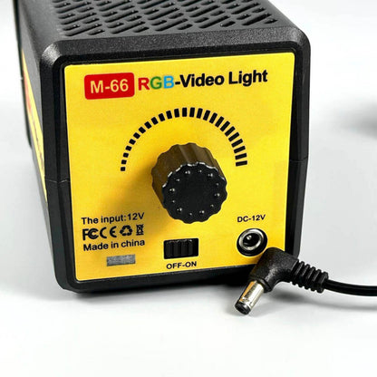 Лампа видеосвет LED M-66 RGB