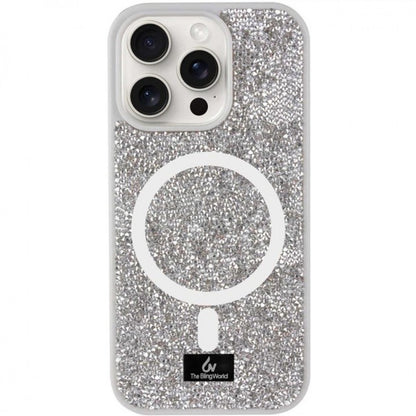 Накладка Чехлы Bling World Rock Case With MagSafe — iPhone 17 — Silver
