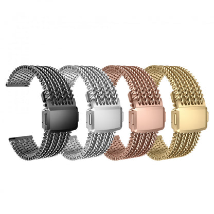 Ремінець W Metal — Універсальний 22 mm Silver