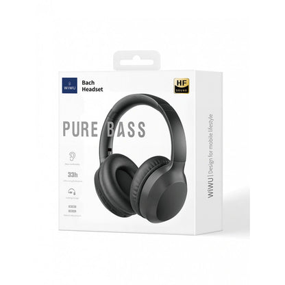 Bluetooth headphones – WiWU TD-01 Bach – Black