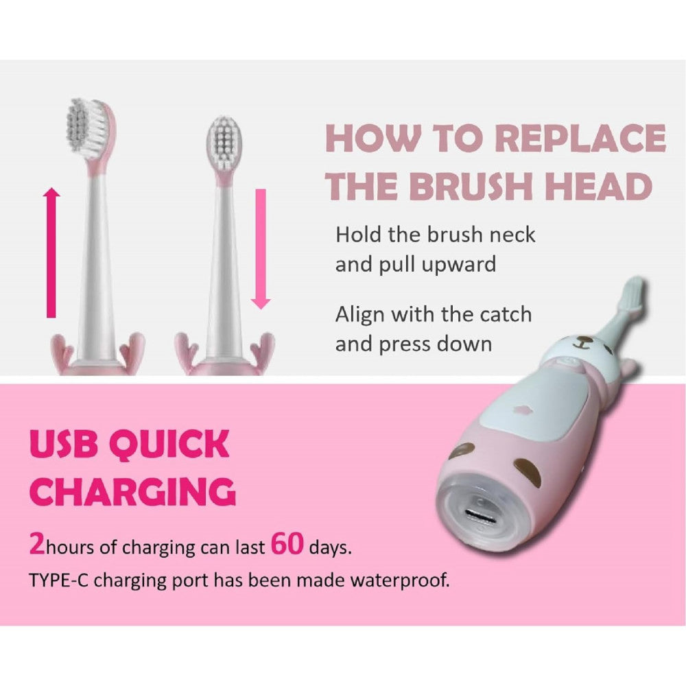 Children's Toothbrush Electric Toothbrush MD-807A
