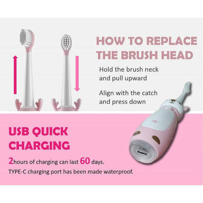 Children's Toothbrush Electric Toothbrush MD-807A