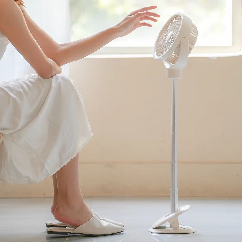 Портативный мини вентилятор WT-RD12 White - 4000 mAh