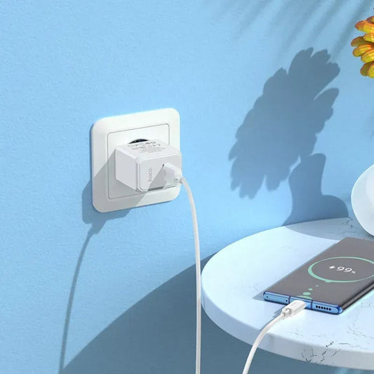 Home Charger 2.1A 1U Hoco CS11A — White