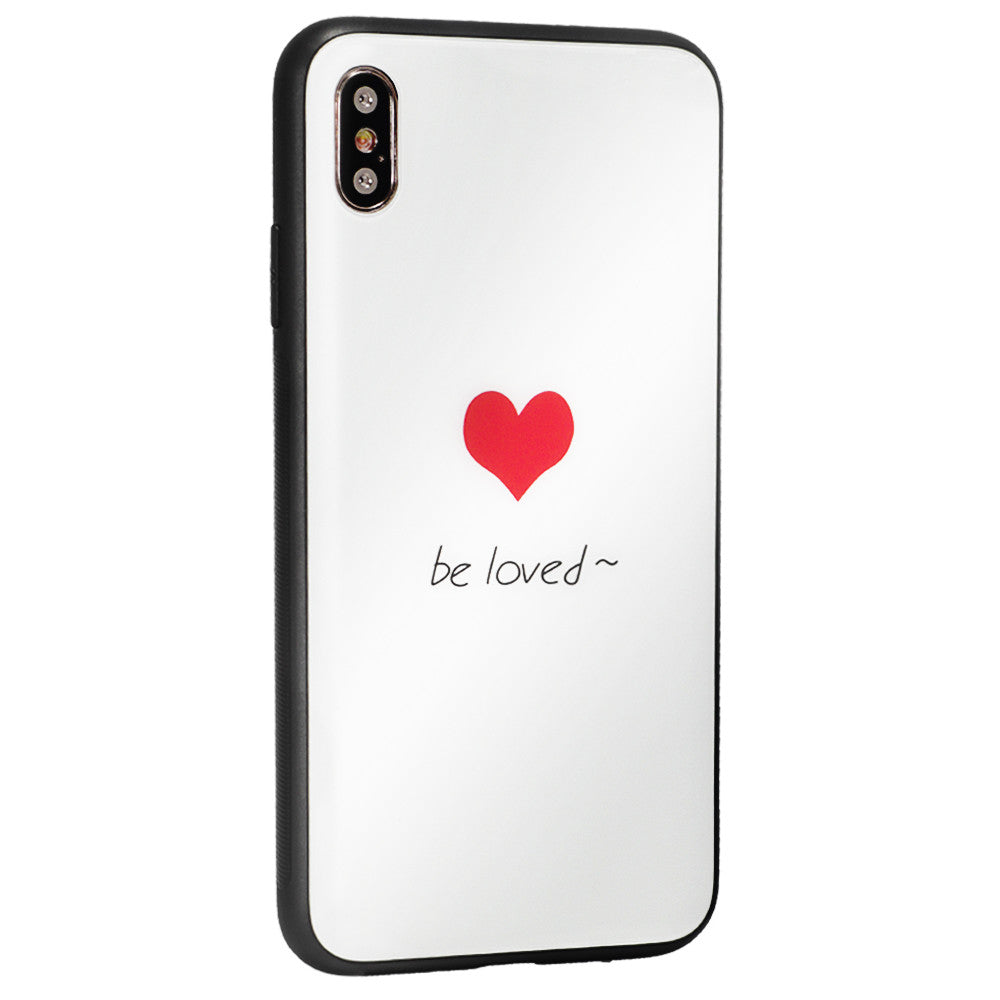Glass with print TPU Case Samsung A20 2019 