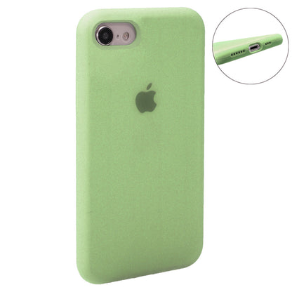 Original Silicone Case Full Size iPhone 7 ; 8 ; SE 2020 — Blue Bird Feather