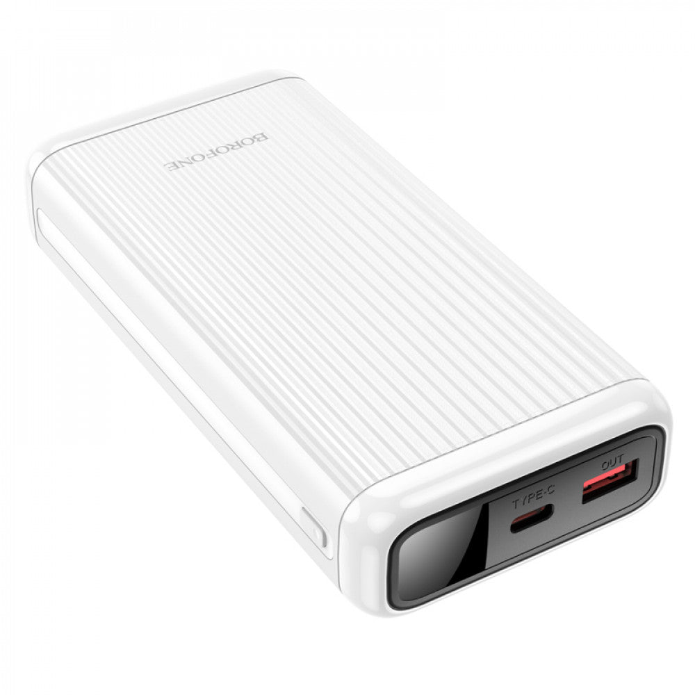 Power Bank 20000 mAh – Borofone BJ42A 22.5W+PD20W – White