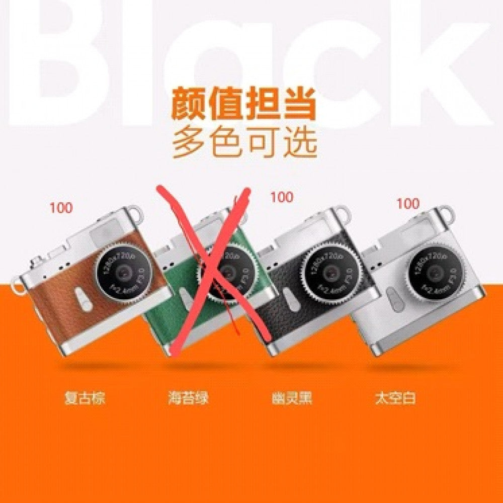 Мини Фотоаппарат S142 — Black