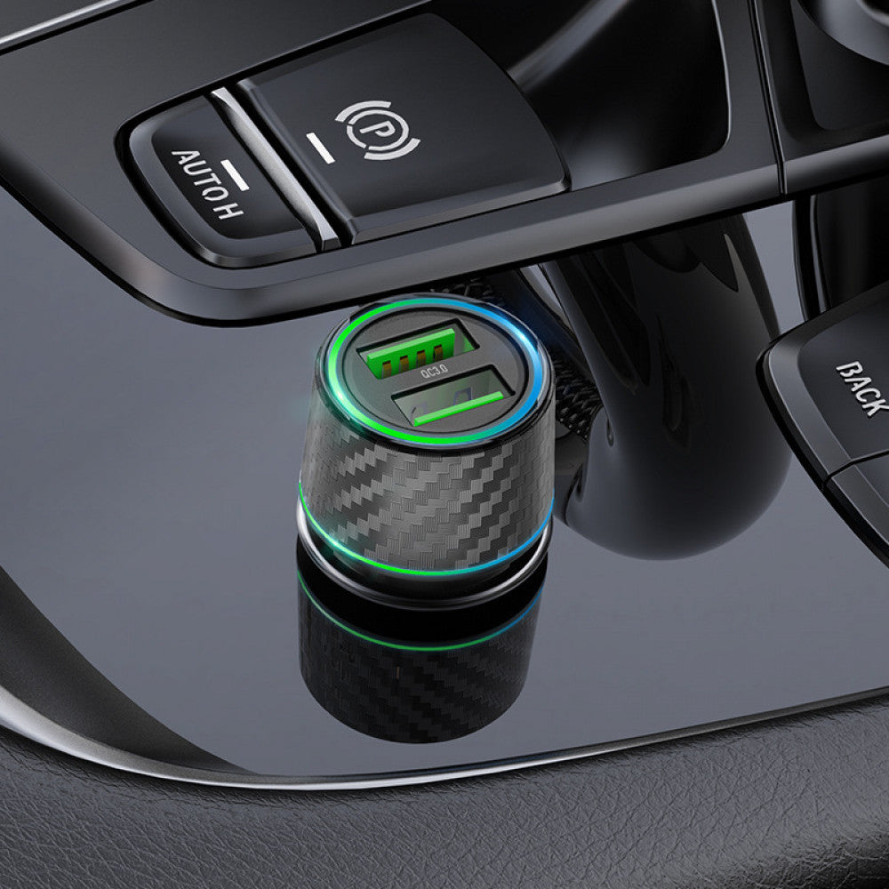 Car Charger 36W 2 QC3.0 Borofone BZ21A – Black