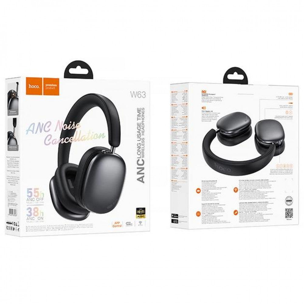 Навушники Bluetooth Hoco W63 — Black