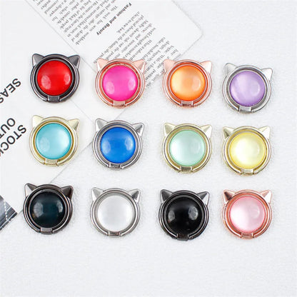 Ring Holder "Cat Ear" - Black