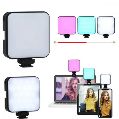 Video light lamp LED W64 RGB 6W LED73pcs color 2500-9000K CRI95+ Battery 2000mAh Video light lamp LED W64 RGB 6W LED73pcs color 2500-9000K CRI95+ Battery 2000mAh