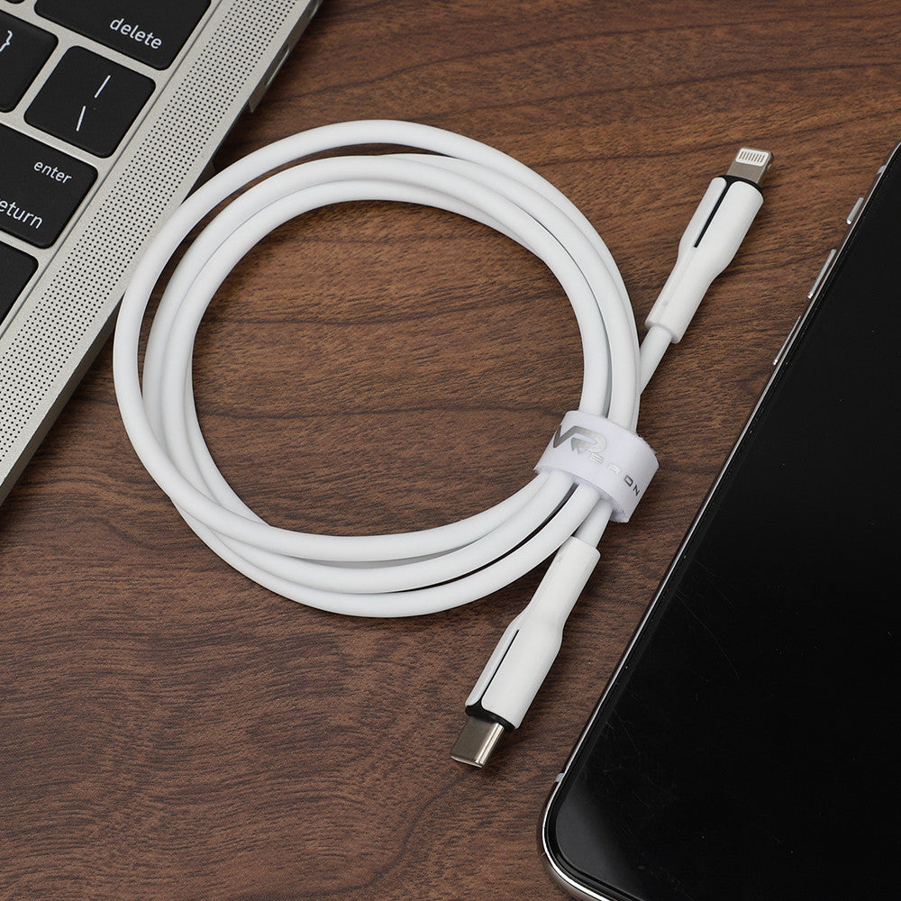 USB C to Lightning Cable 27W PD (1m) Veron CL06 Silicon