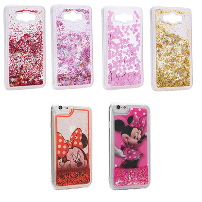 Аквариум с блестками TPU Case Samsung J4 2018(J400) — Design 3