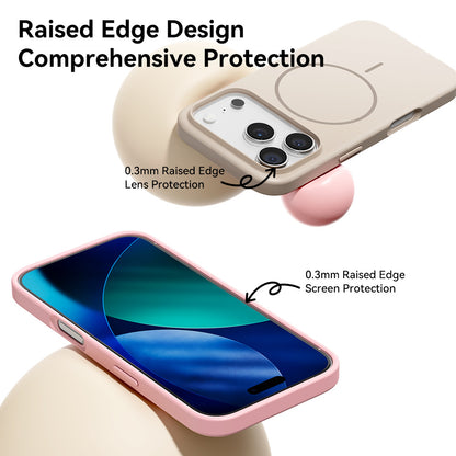 Rock Armor Matte Series TPU Case with Magsafe — iPhone 17 Pro — Light Blue