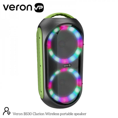 Portable speaker – Veron BS30 Clarion 30 Watt karaoke+wireless microphone+remote