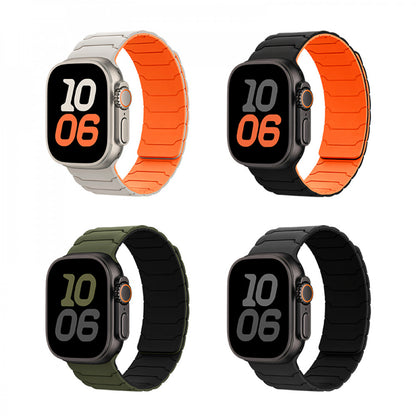 Ремінець Hoco WA39 Apple Watch 38 mm 40 mm 41 mm — Starlight & Orange