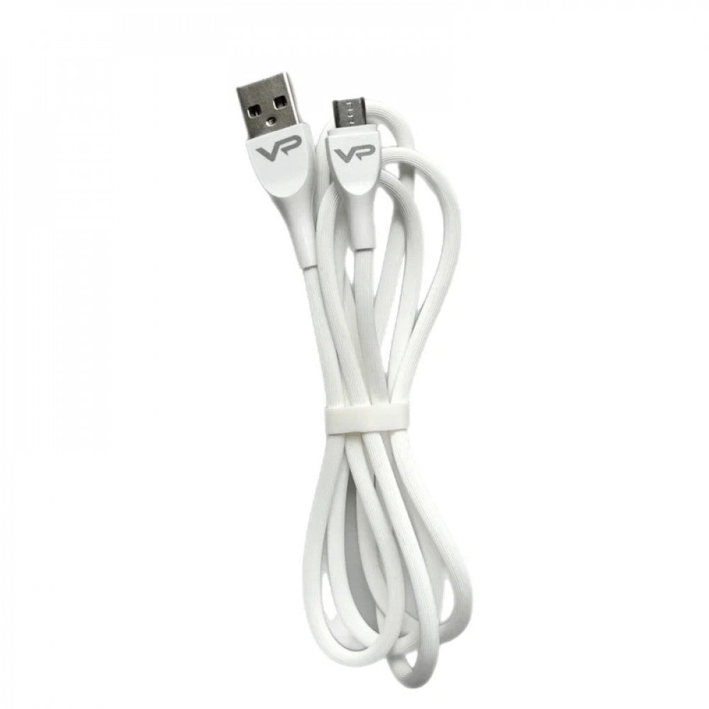 Micro 2.4A Cable (1m) Veron SM08 Silicon — Black