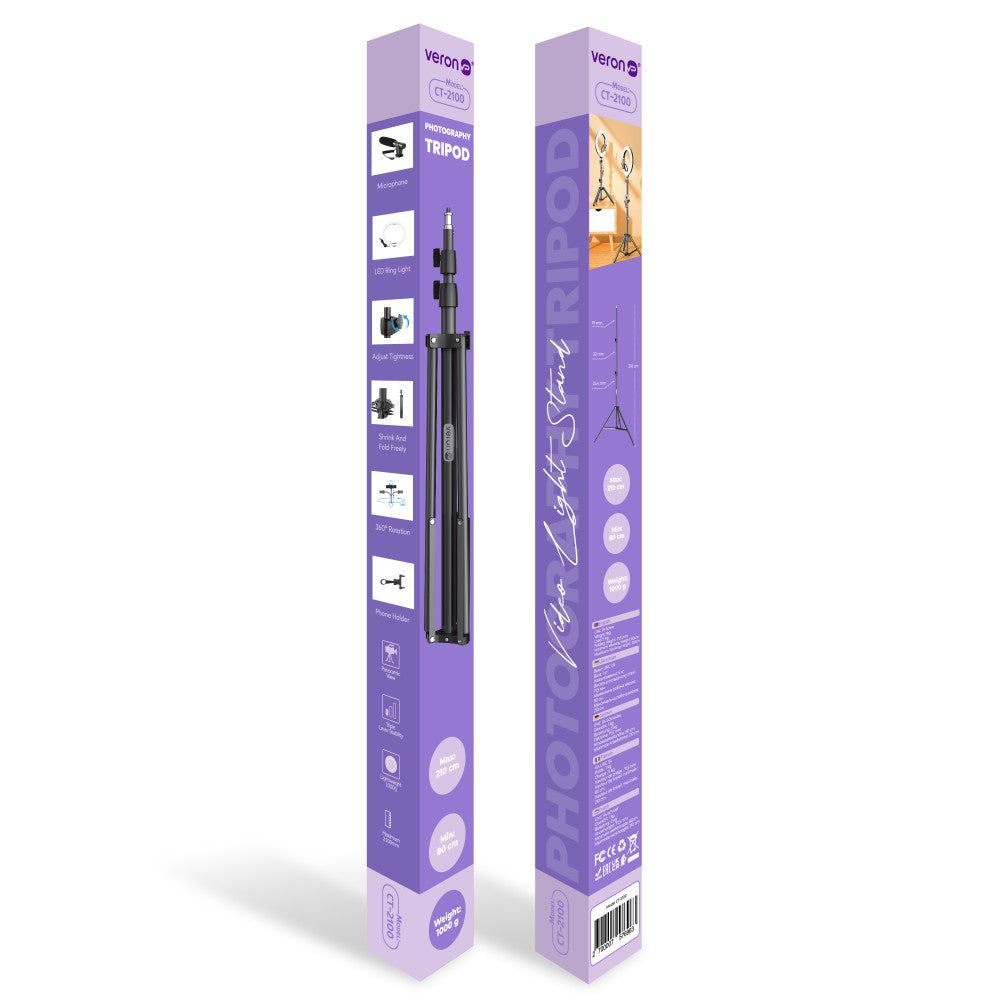 Tripod Stand Multifunctional (2.10m) | Veron ST2100