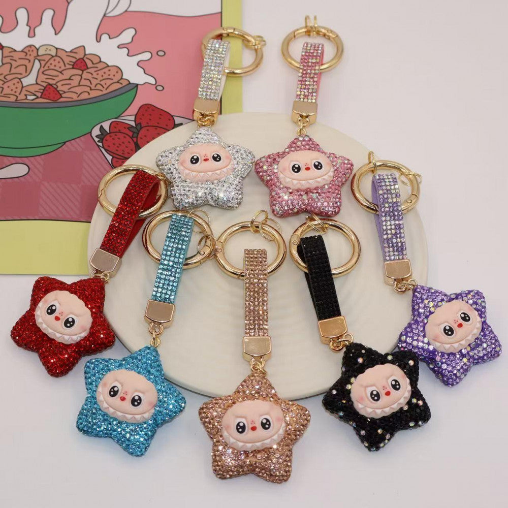 Брелок Labubu Star  — Silver