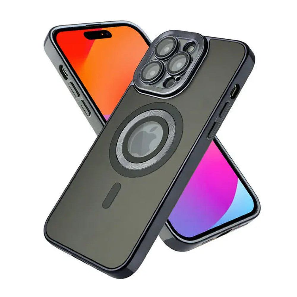 Electroplate Matte Case With Magsafe iPhone 16 Pro — Dark Blue