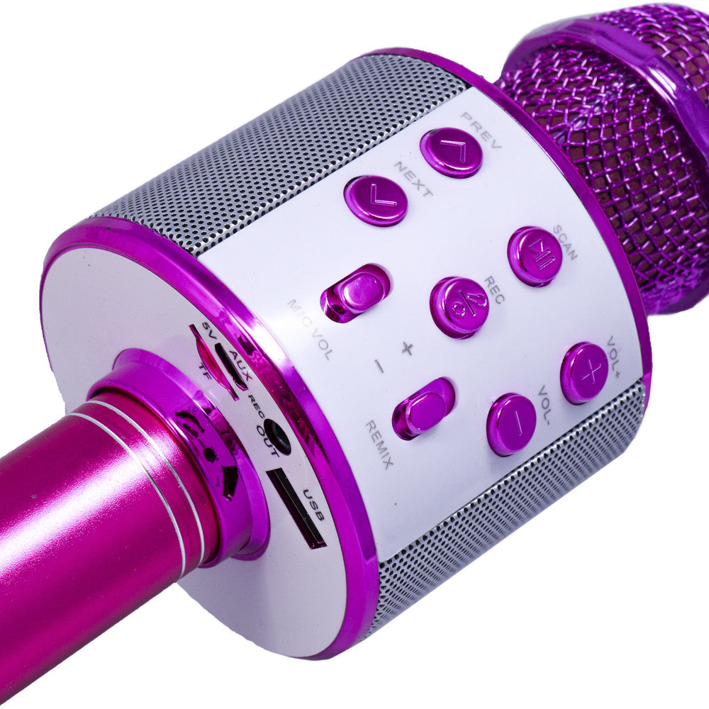 Bluetooth Karaoke - microphone – WS-858 – Black