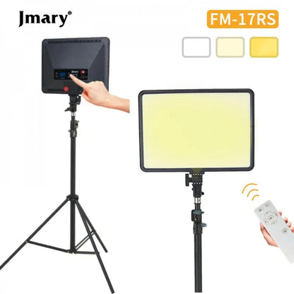 LED video light lamp Jmary FM-17RS 37x26 cm 204 Lights 3000K-6000K Remote