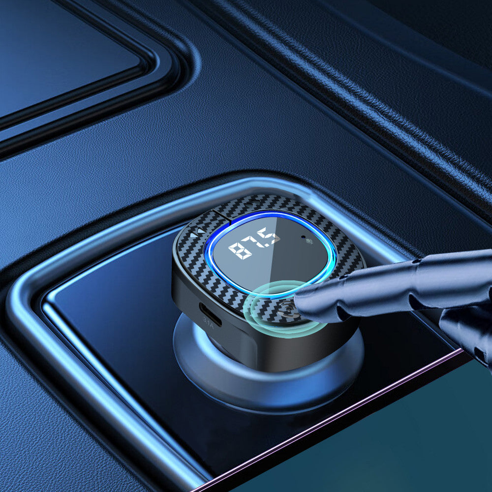 Fm Modulator MP3 Car Charger 3.0A 1U 1C Earldom ET-M106