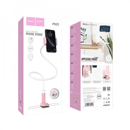 Holder Hoco PH23 Balu mobile phone stand – pink white