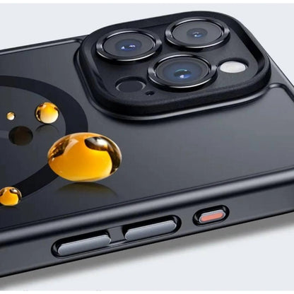 Rock Guard Anti-drop Series TPU Case with Magsafe iPhone 15 Pro Max — Titanium Black