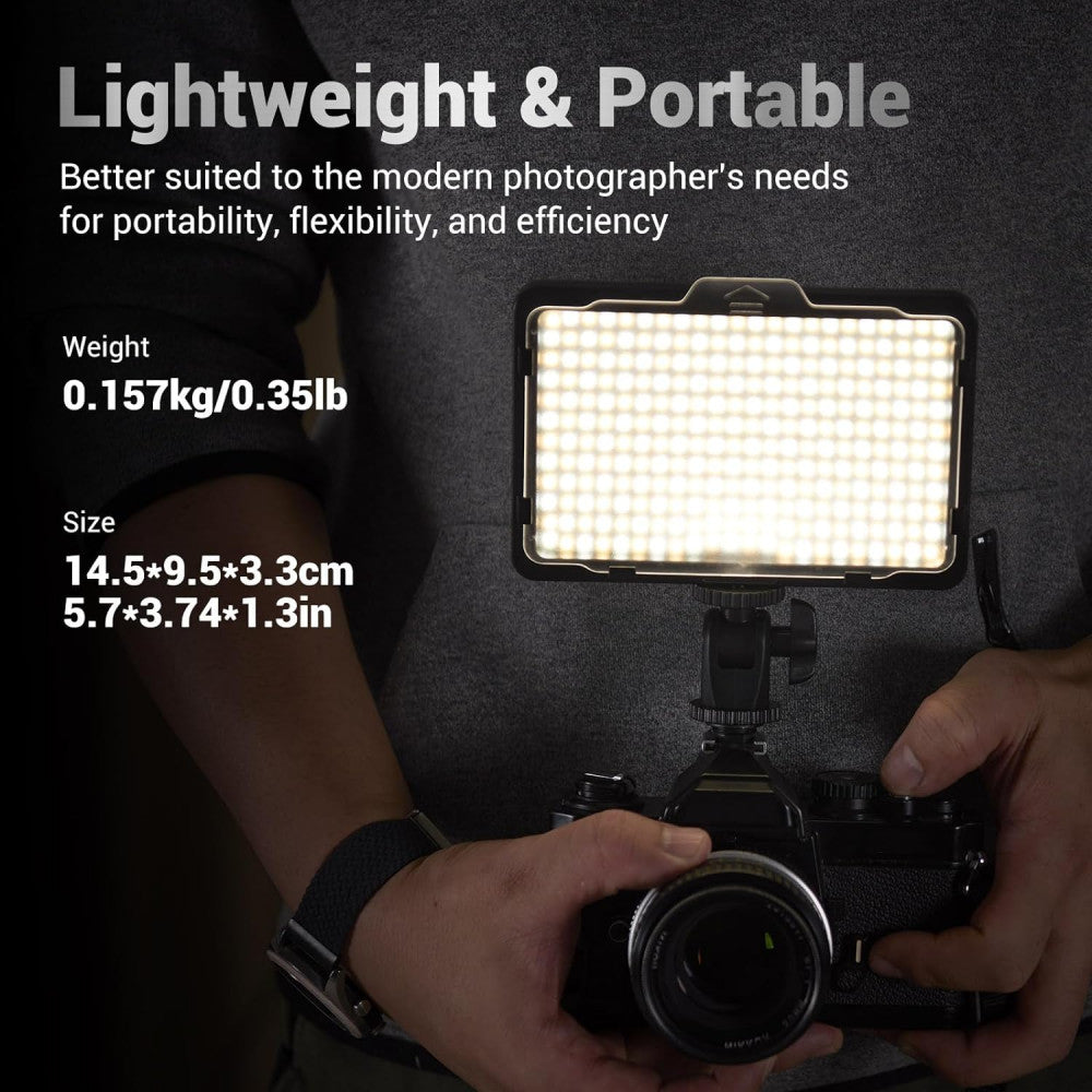 Video light lamp LED PT-F260B 26W LED260 color 3200-5600K