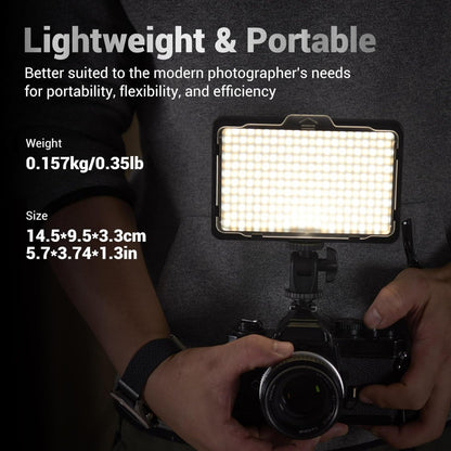 Video light lamp LED PT-F260B 26W LED260 color 3200-5600K