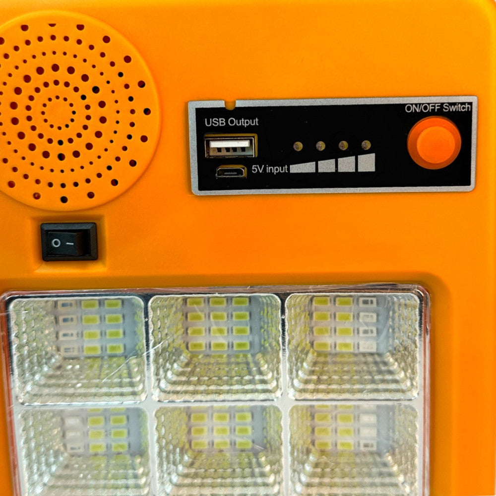 LED Floodlight with Battery 6000 mah LED Charging Working Lamp with flashlight