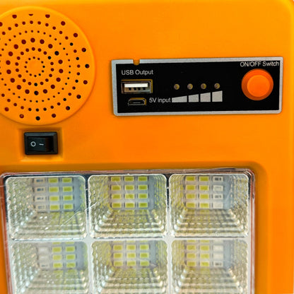 LED Floodlight with Battery 6000 mah LED Charging Working Lamp with flashlight