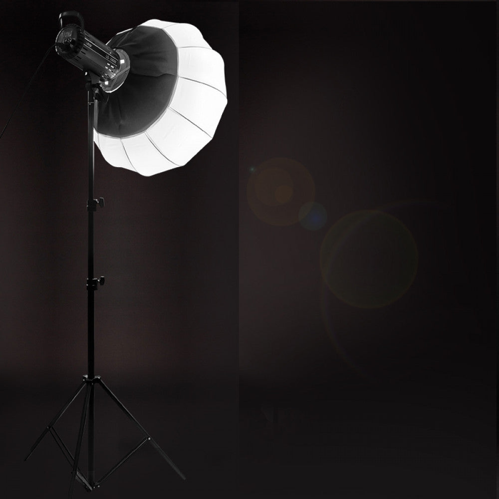 set spherical softbox spotlight tripod LED LQ-150, 200W (5600k)