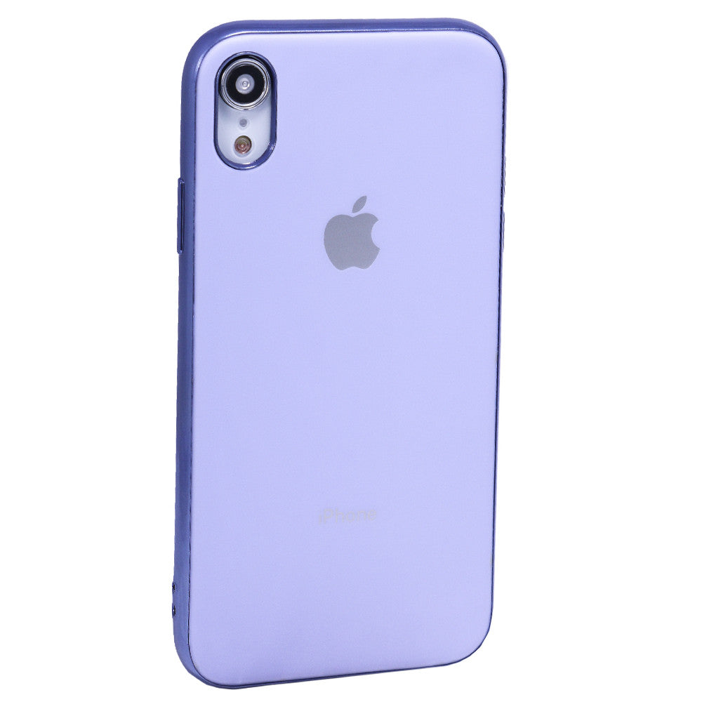 Matte Silcone Case iPhone Xr — Purple