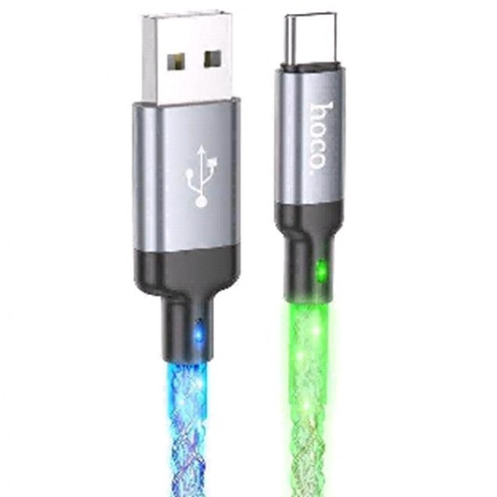 Кабель USB C 2.4A (1m) Hoco U112