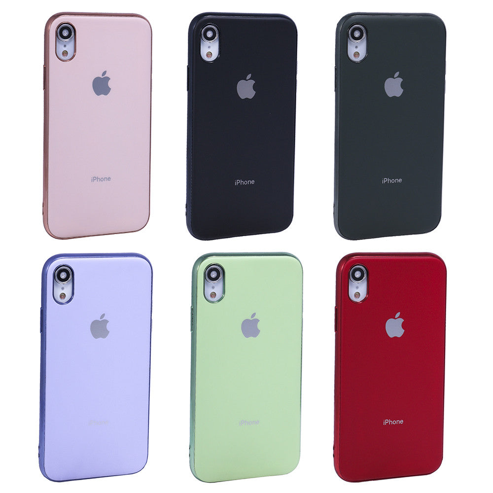 Cover Cases Matte Silcone Case iPhone Xr - Light Green