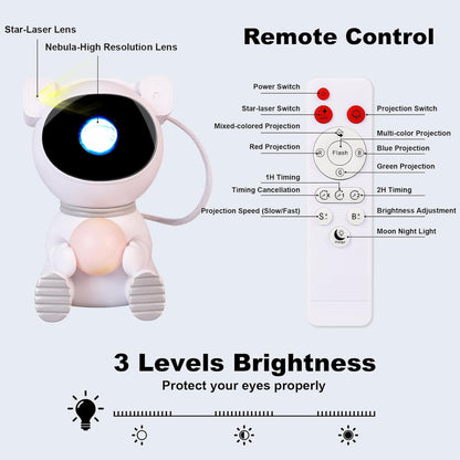 Night Light Projector - Astronaut Star Lightr — K970